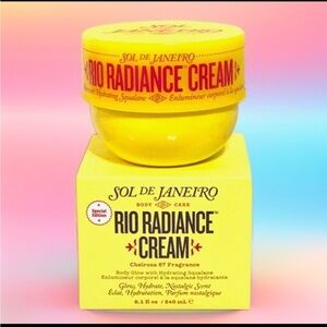 Sol de Janeiro Yellow Moisturizer Radiant Skincare SPECIAL EDITION! Never Used!
